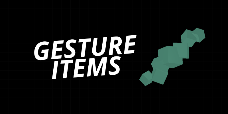 GestureItems Cover image
