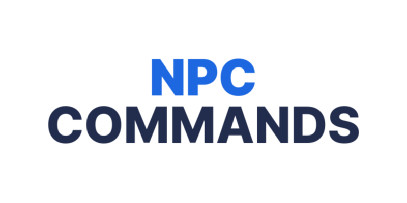 NPCCommands Cover image