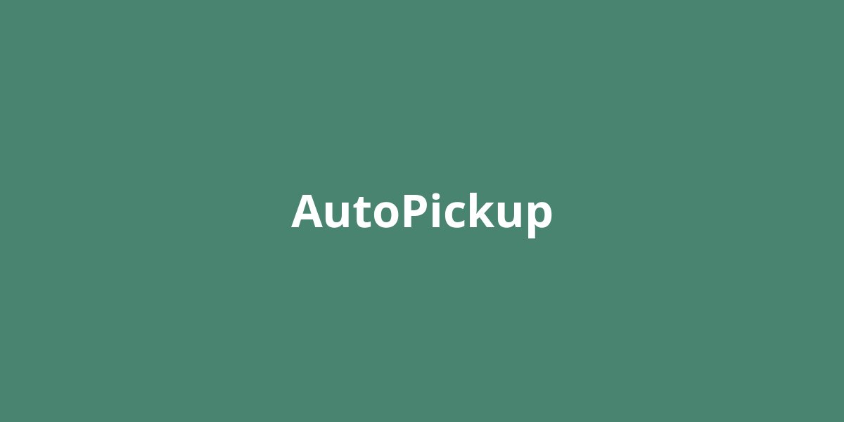AutoPickup Cover image