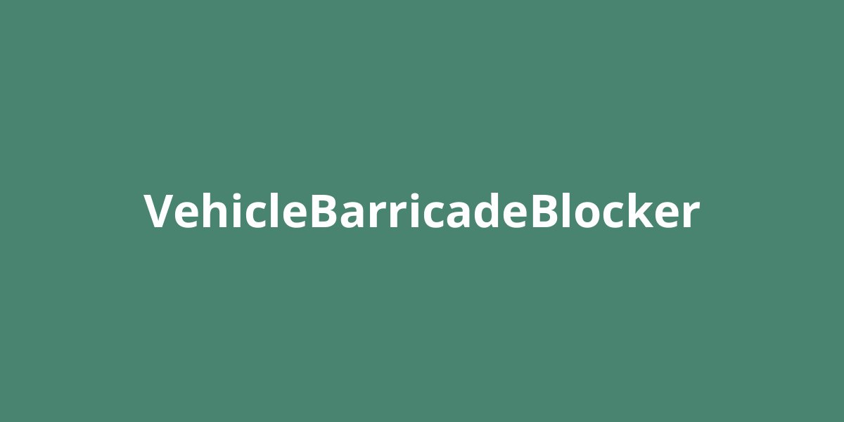 BarricadeBlocker Cover image
